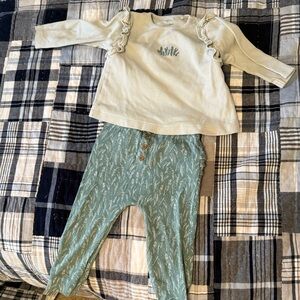 Kids Matching Set in Light Blue